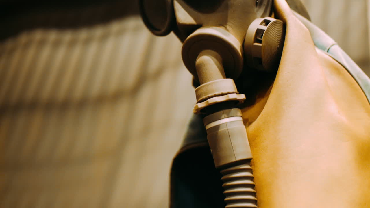 маска для защиты тела во время химического или радиоактивного загрязнения окружающей среды