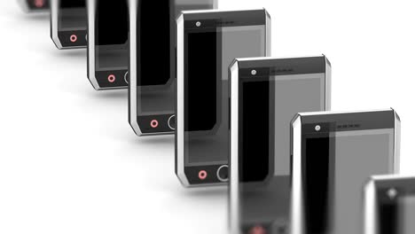 Smartphone. Looping footage has 4K resolution.