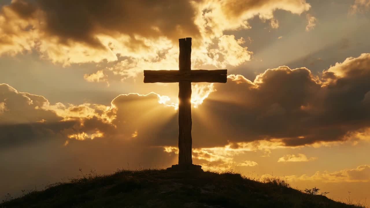 Fondo de Pascua con Cruz