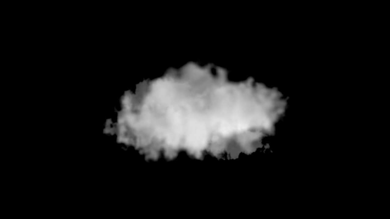 대기 연기, 안개, 구름, 부드러운 움직임, 현대 추상적인 배경 애니메이션 3d 렌더링