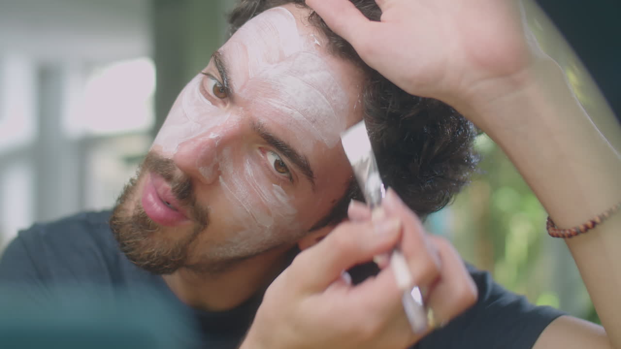 Beauty Blogger Filming Skincare Routine Tutorial