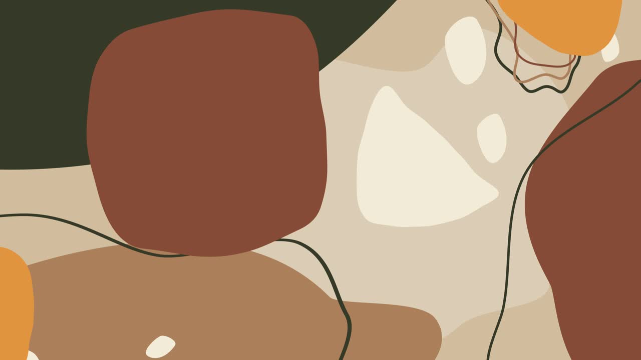 손으로 그린 파스텔색 노란색 배경