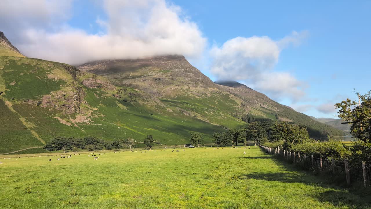 Lake District National Park, showcasing the fells surrounding Buttermere, High style, High crag and red pike