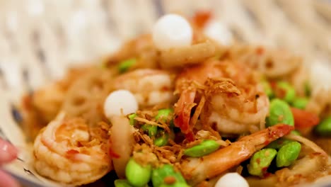 shrimp stir-fry with vegetables