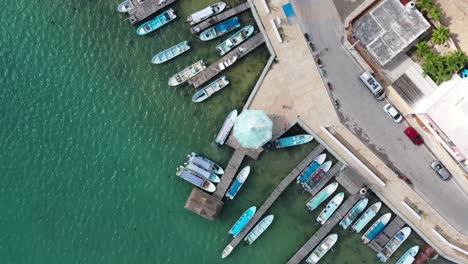 vista aerea de barcos