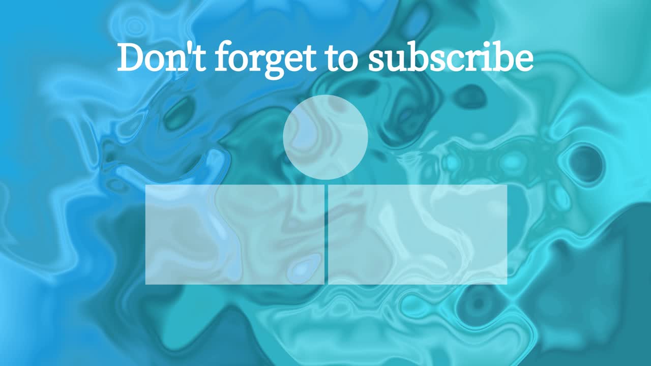 대리석 패턴 그라데이션 엔드 카드 엔딩 스크린 모션 그래픽