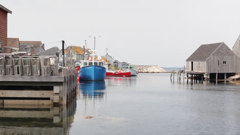 quaint fishing village by the sea