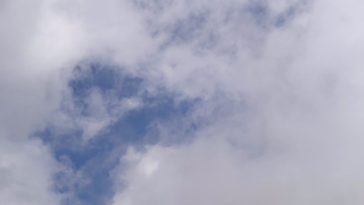 Sky with beautiful moving clouds