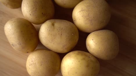 detalle de una rotación de patatas
