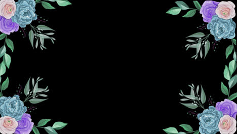 flower-Floral-frame-Background-transparent-background-with-an-alpha-channel.