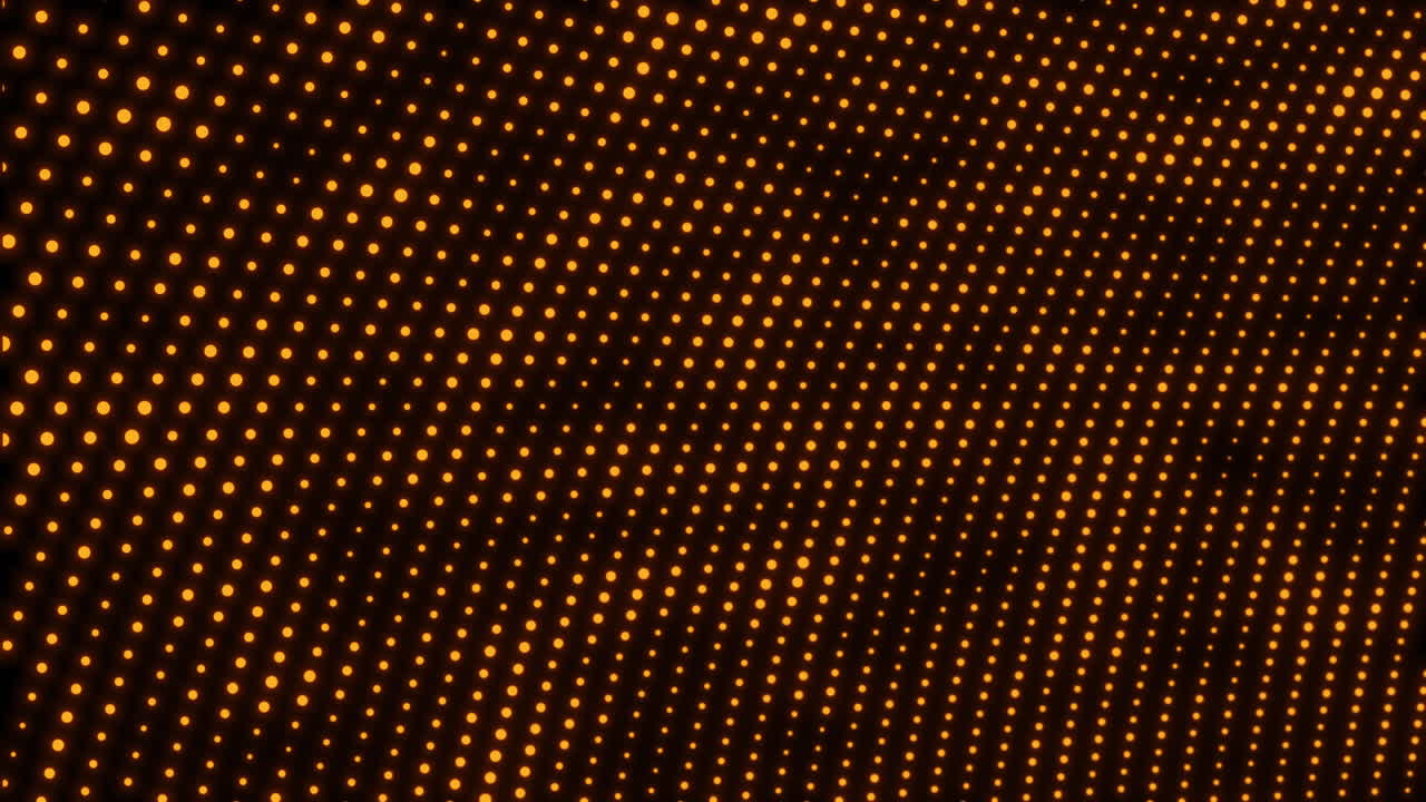 Abstract Glowing Dot Pattern