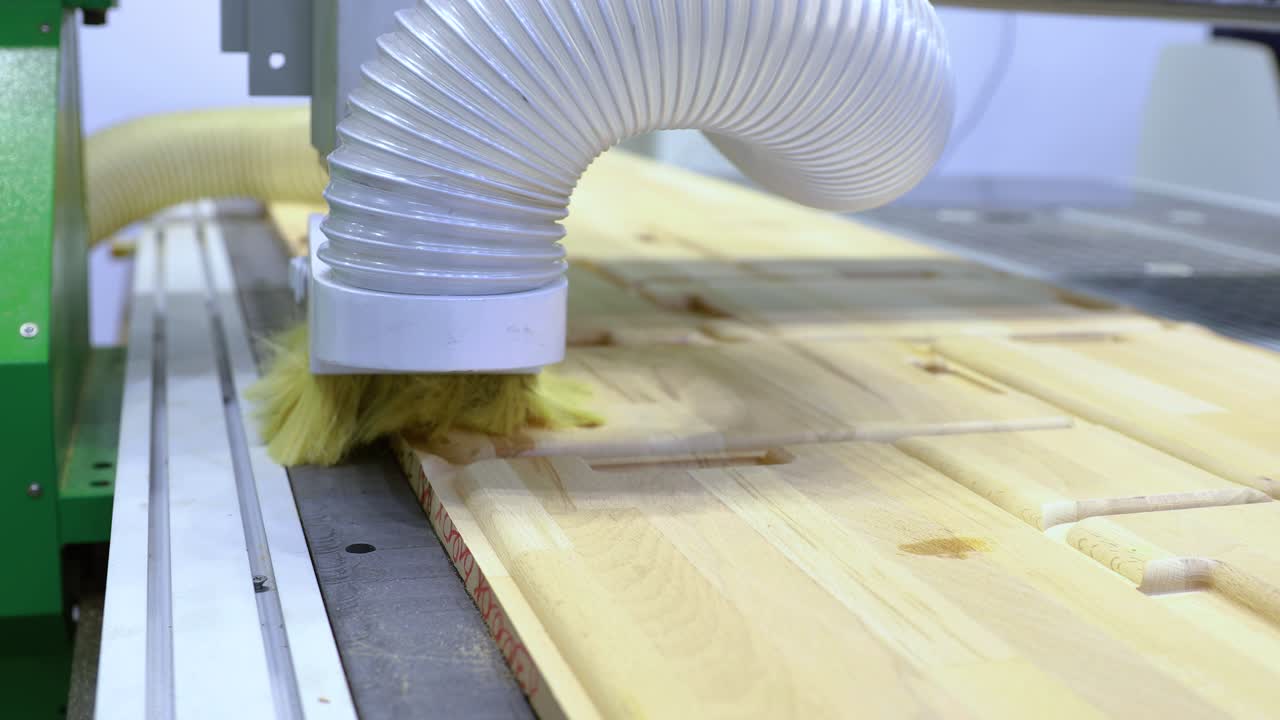 cnc 목재 가공 목재 가공 기계, 산업의 현대 기술.