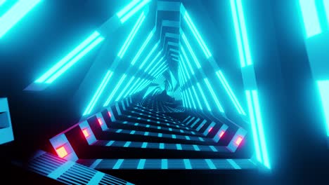 abstract geometric background, fluorescent ultraviolet light, glowing neon lines, blue , modern colorful illumination, 4k animation, 3d render