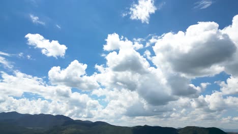 View-of-the-clouds-in-the-field-with-drone