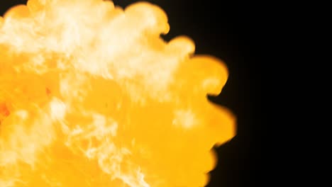 a swirl fire explosion ignites in a spiral burst of flames and heat, twisting outward with fiery motion, intense light, and dynamic, chaotic energy