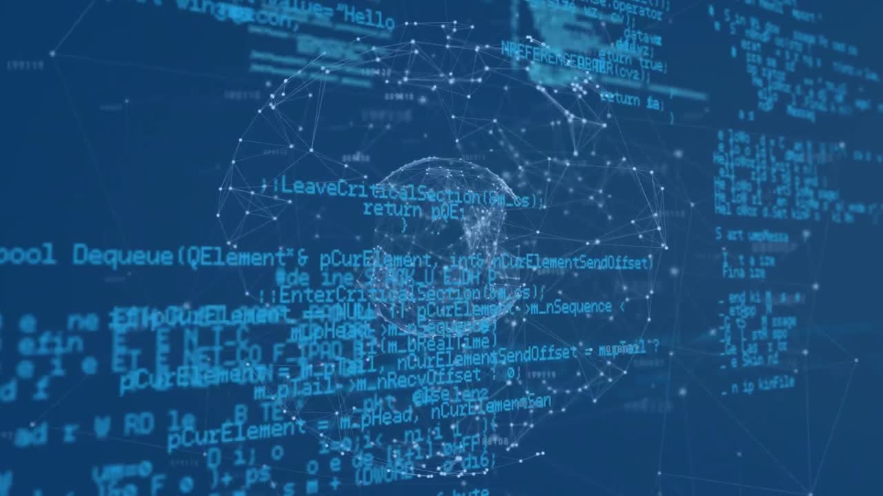 esfera digital y códigos de programas