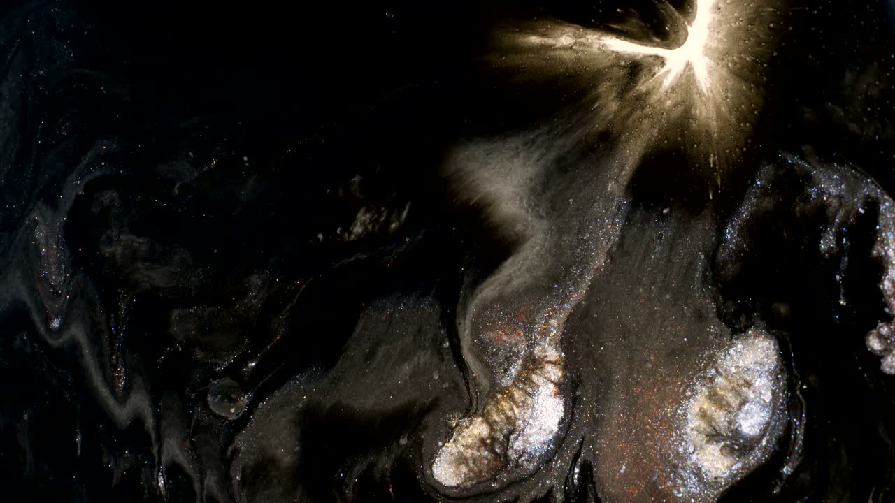 fondo de burbujas de aceite líquido abstracto