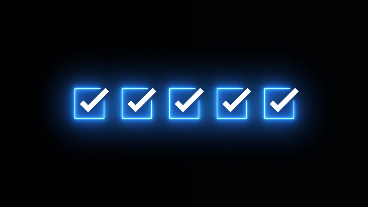 Neon Checklist