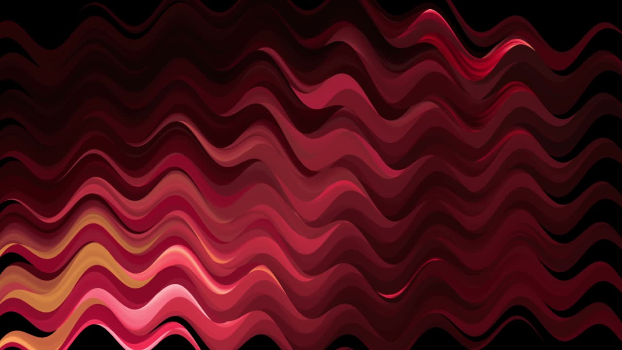 Abstract Colorful Wave Art Design