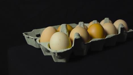 huevos en cartón