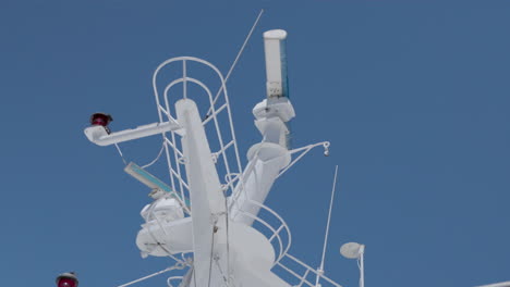 sistema de radar en el ferry