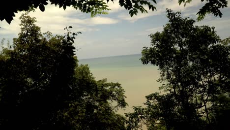 lapso de tiempo de una playa en el sur de tailandia