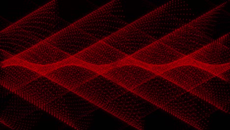 red color dot shape pattern animation motion graphics