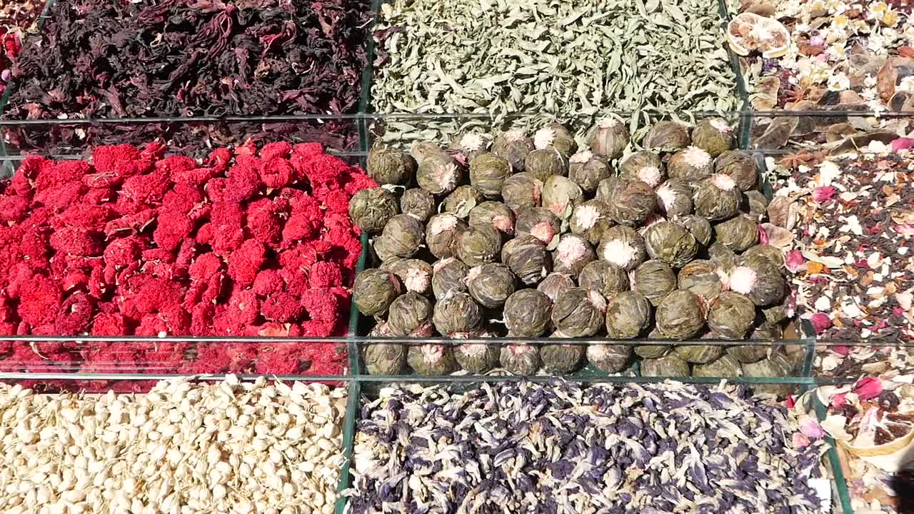 Selection of Herbal and Flower Teas