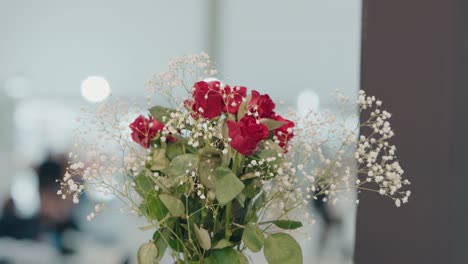 Romantic-red-roses-and-baby's-breath-bouquet-in-a-classic-arrangement