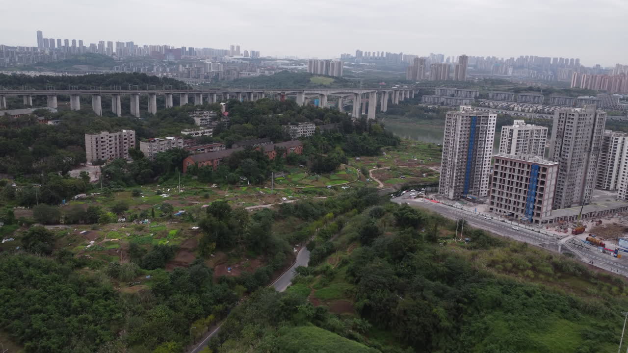 una ciudad que se está desarrollando