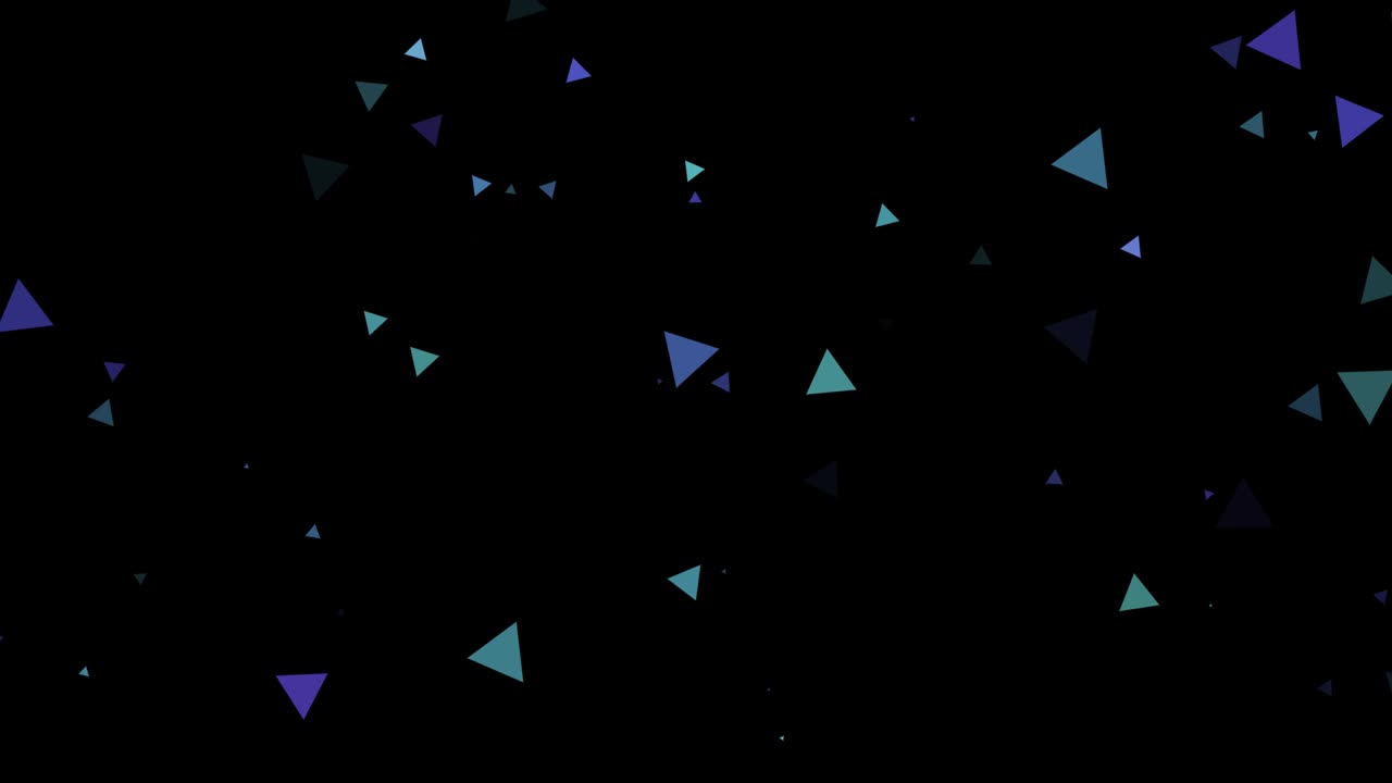 material de bucle de fondo gráfico de las hadas de las partículas brillantes