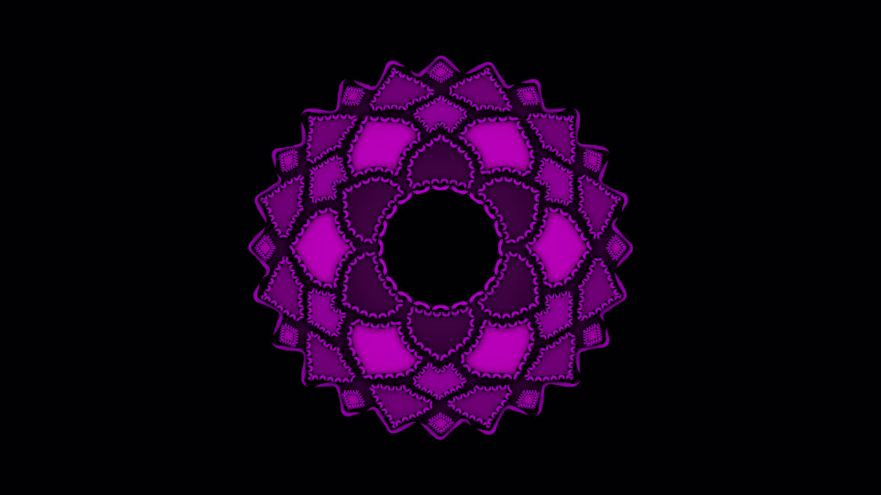 Divine high-quality animated Crown Chakra with alpha channel. Ideal for spiritual enlightenment and higher consciousness.