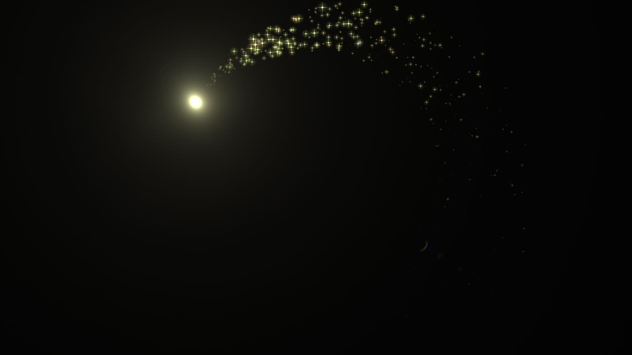 불꽃이 있는 크리스마스 화재 벵골 트레일