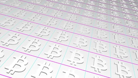 el fondo abstracto de bitcoin. un bucle sin fisuras.