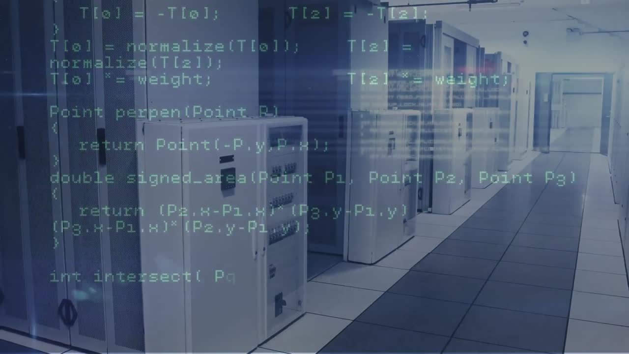 컴퓨터 서버  ⁇ 에 대한 데이터 처리의 애니메이션