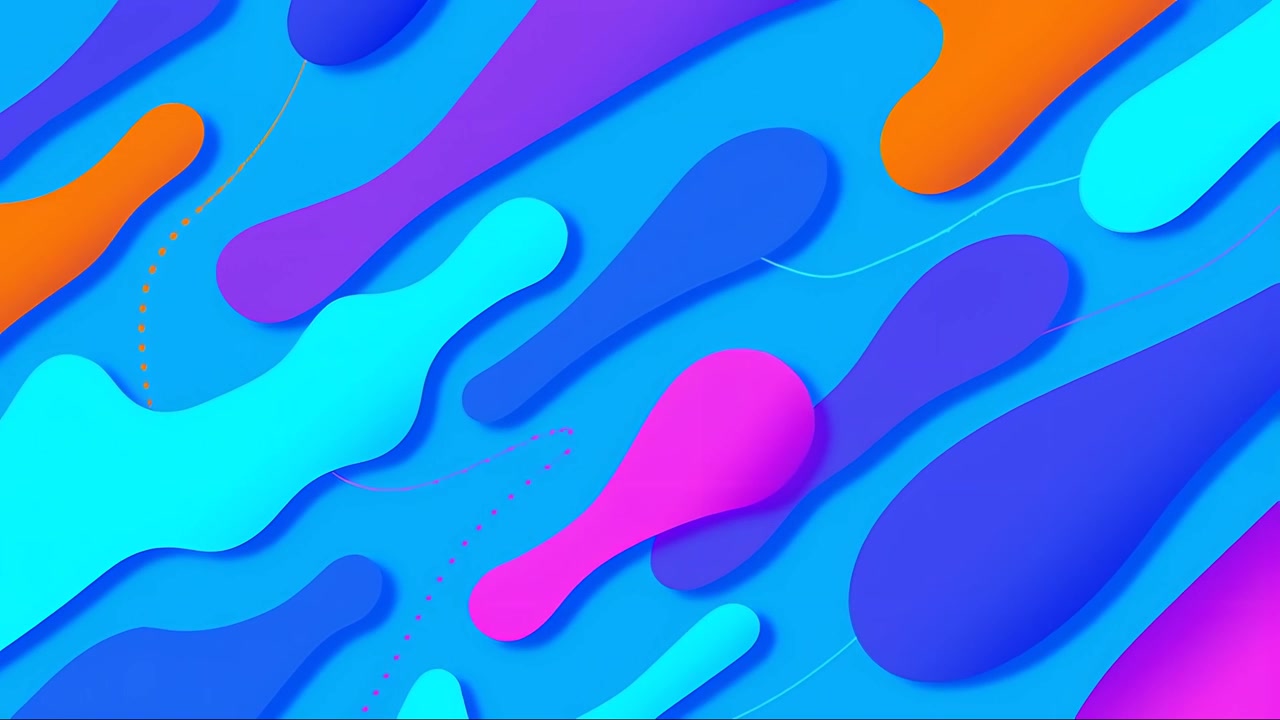 Abstract Colorful Motion Background 4K
