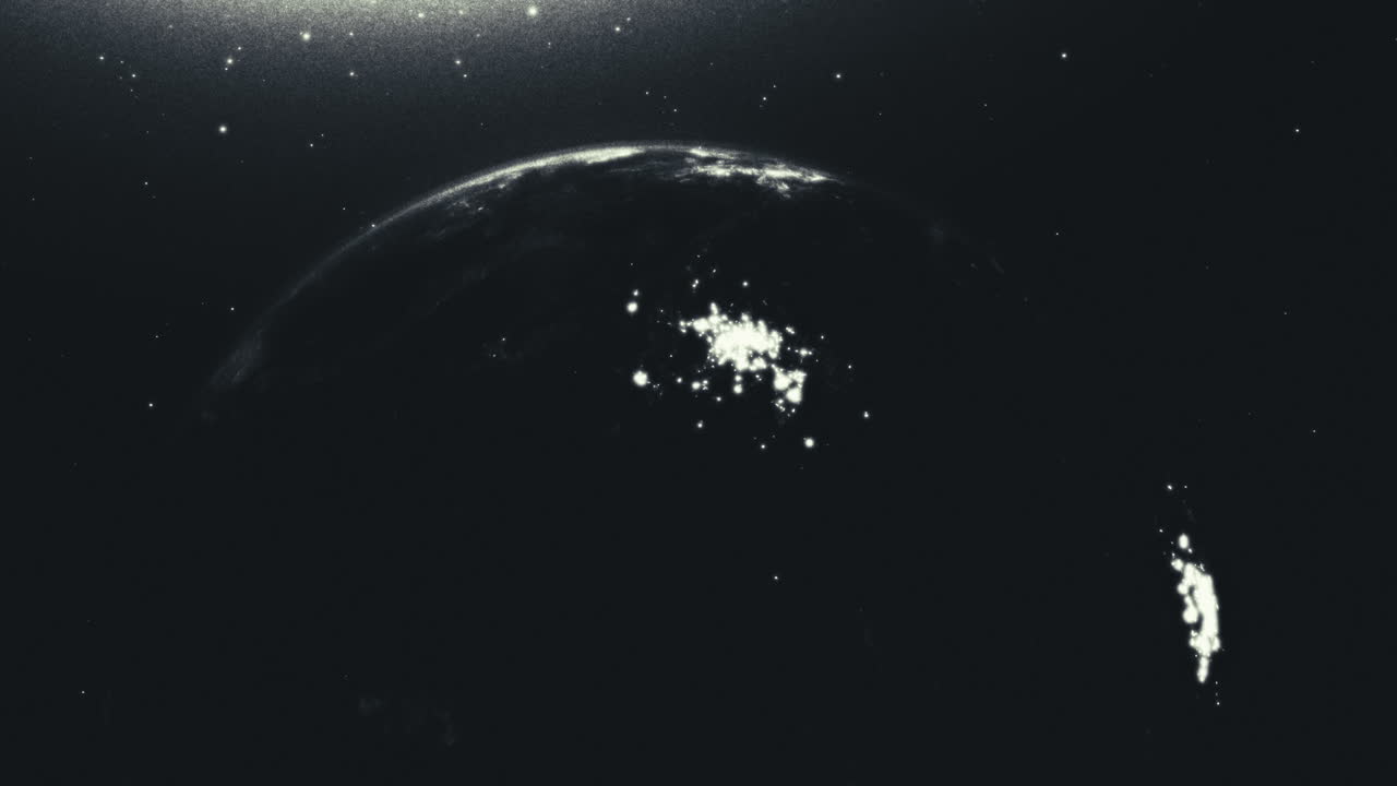 Old footage of weird science experiment - alien planet