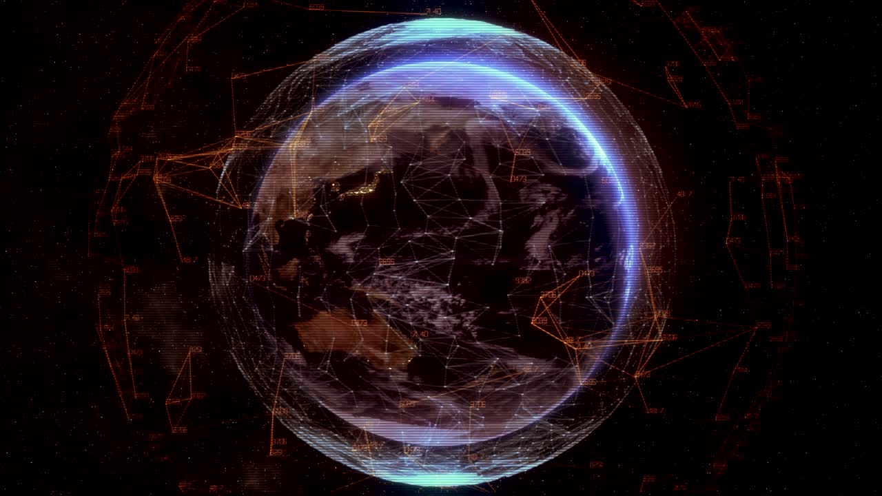 4k 디지털 지구: 완벽한 루프