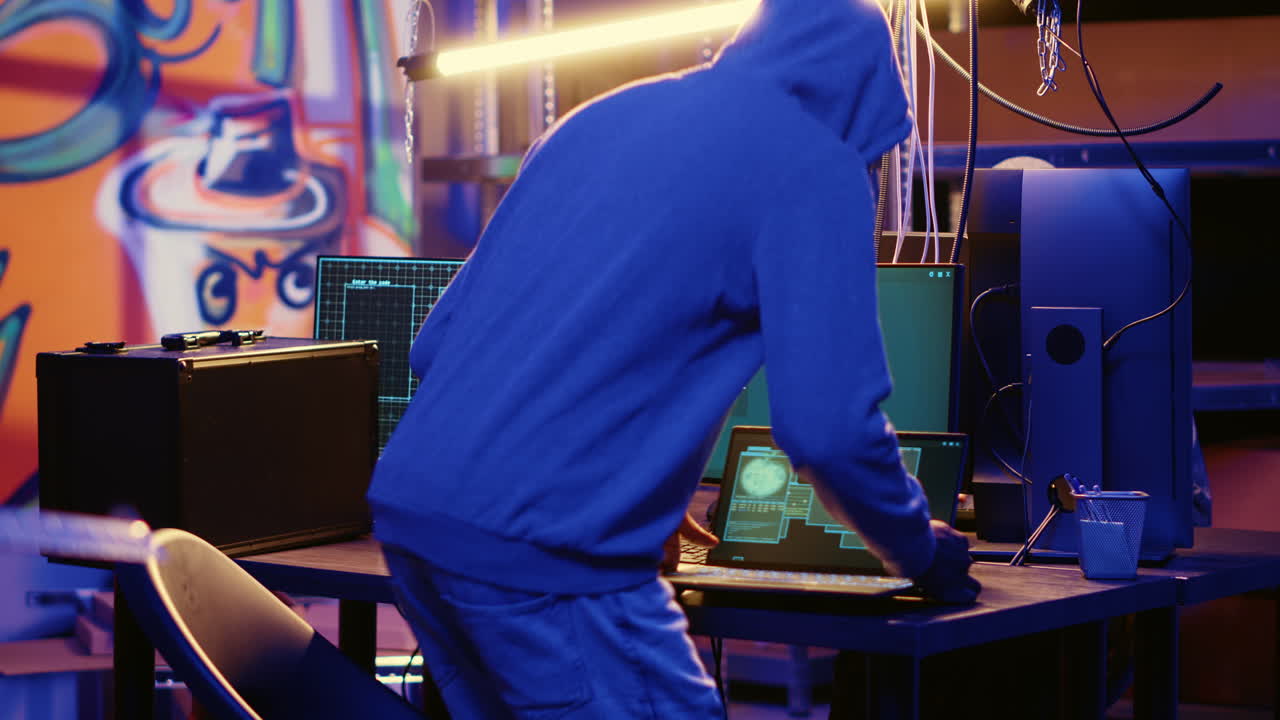 Cybercriminal spoofs his location