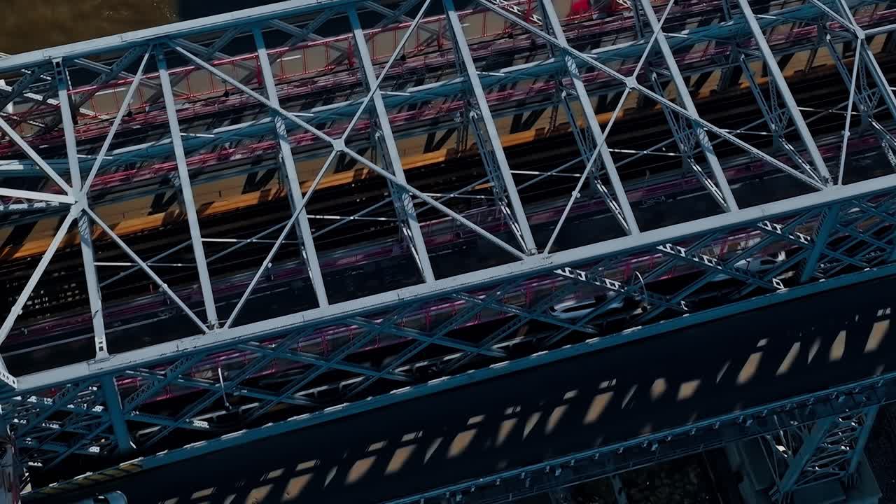 Detailed Steel Suspension Cables Close-up