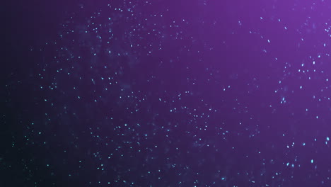 multiple glowing blue and purple particles