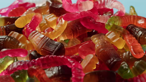 caramelos de goma de colores