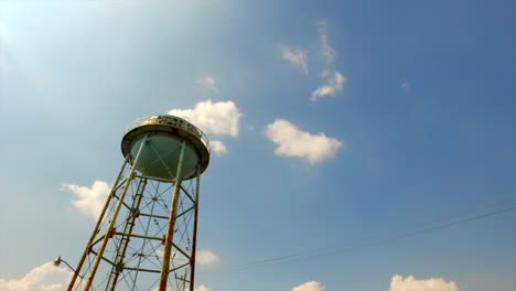 time lapse water tank grafitti