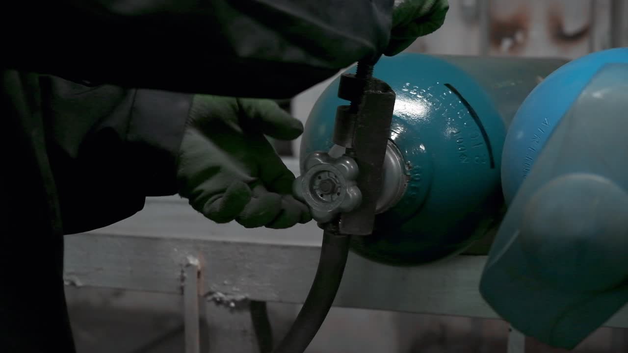 가스 실린더 유지보수