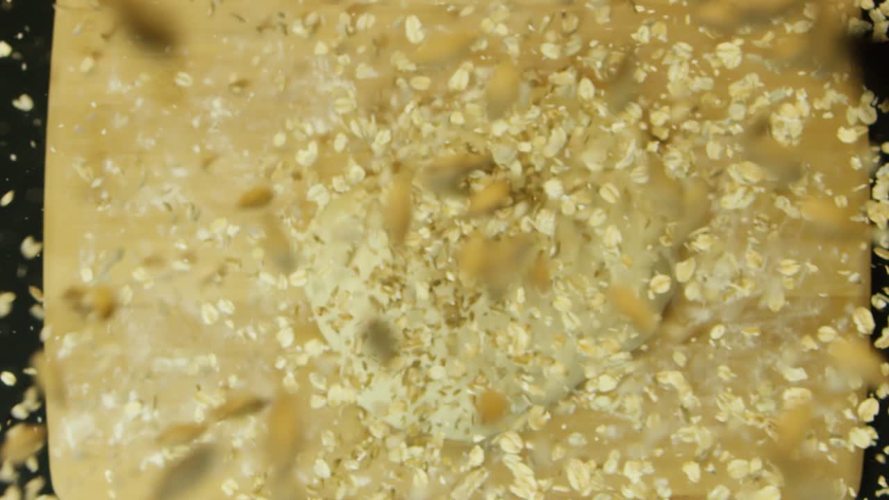 오트 밀과 반죽 준비