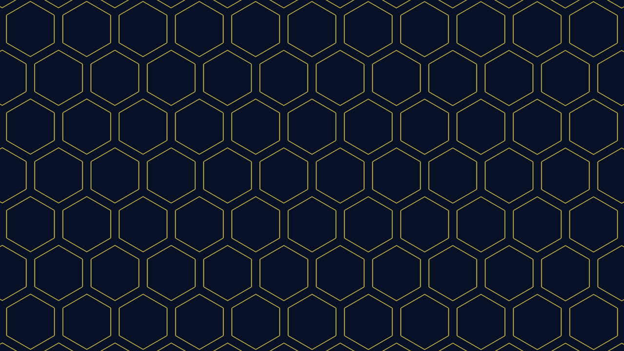 patrón de hexágonos de arco iris con líneas de neón 1