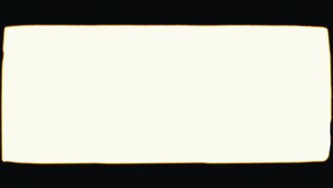 blank white film frame