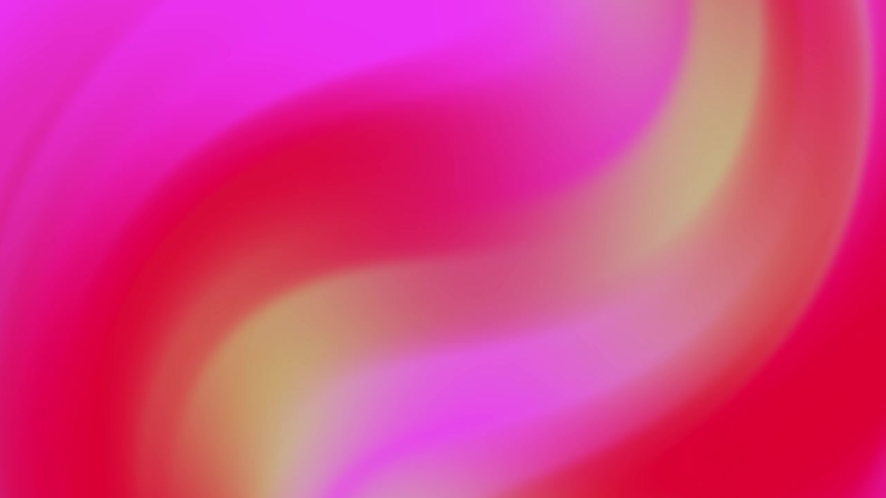 Abstract Pink and Red Gradient Background with Smooth Wavy Motion