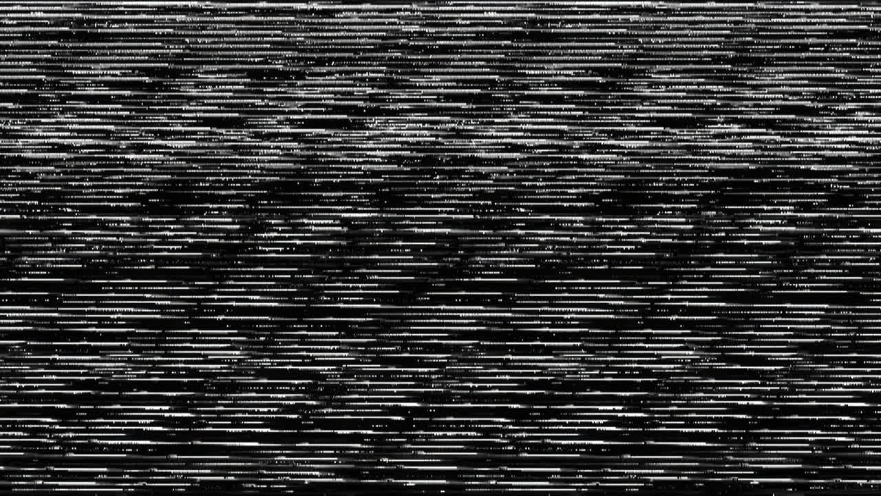 Real Analog Static Noise from fast-forward played Betacam tape