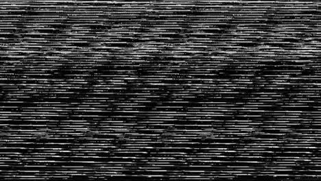 real analog static noise from fast-forward played betacam tape